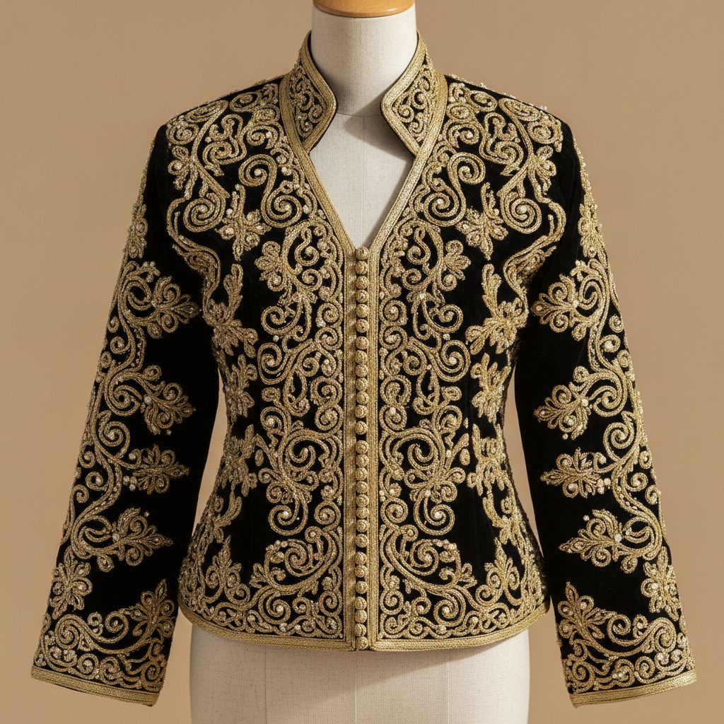 Karakou algérois brodé fetla