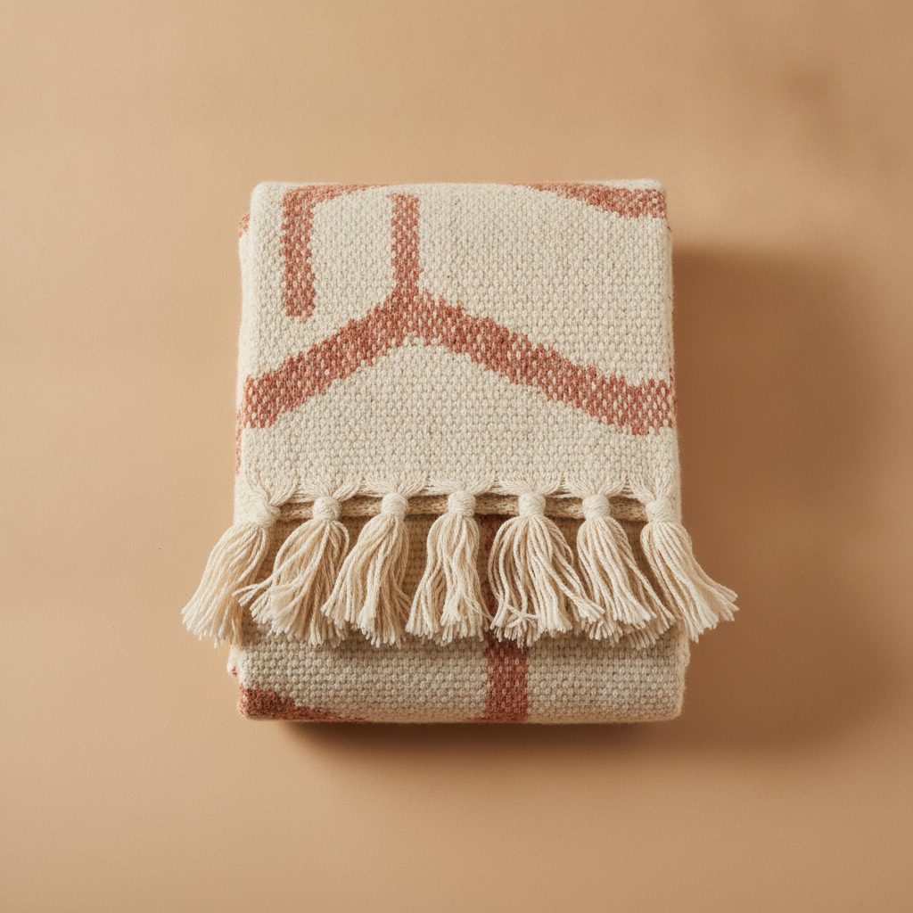 Plaid berbère en laine